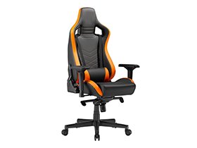 Premium PVC Diamond Quilted Gaming Chair with Lumbar Support